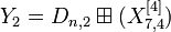 Y_2 = D_{n,2}\boxplus
