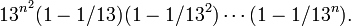 13^{n^2}\cdots.